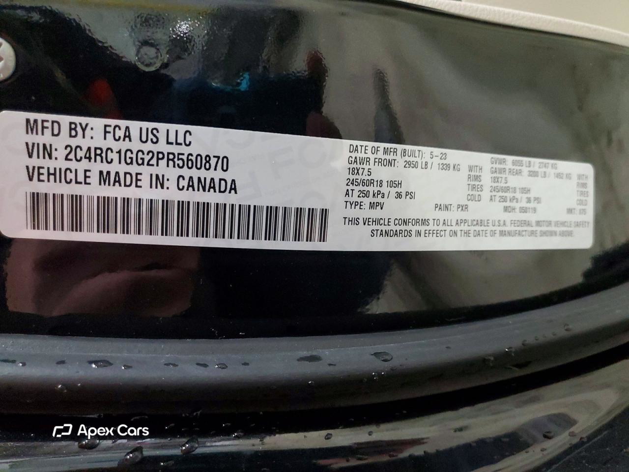Chrysler Pacifica 2023
