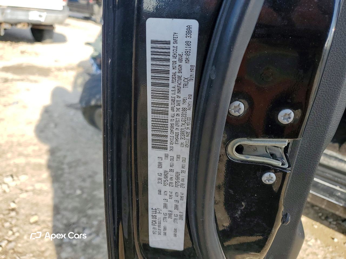 RAM 1500 2018