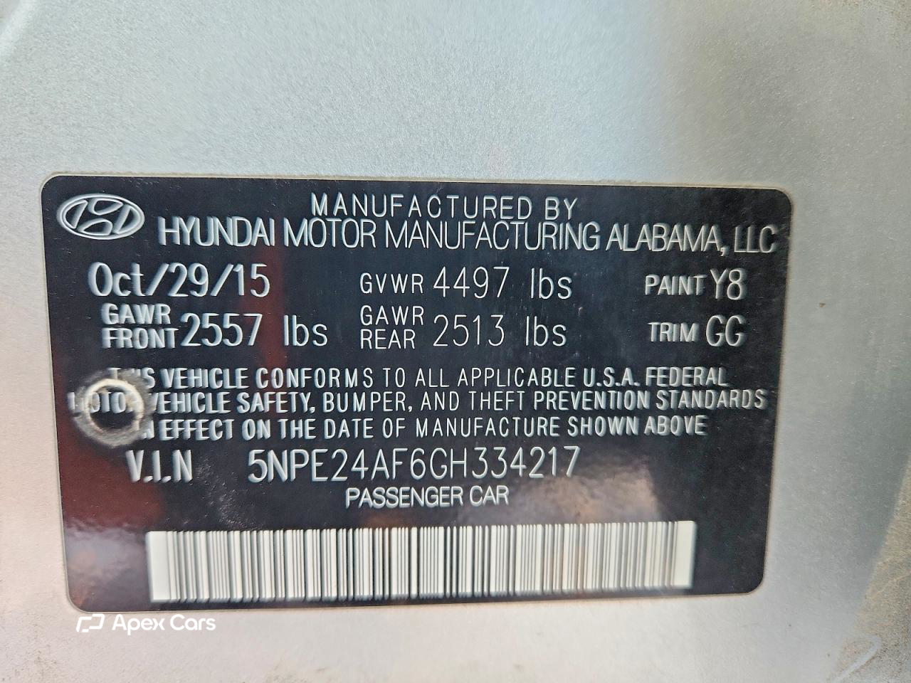 Hyundai Sonata 2016