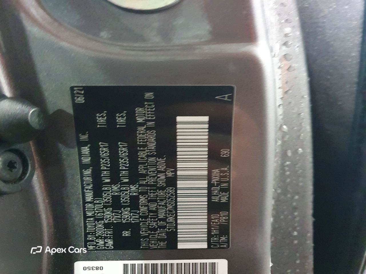 Toyota Sienna 2021