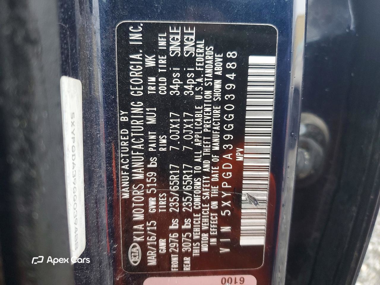 Kia Sorento 2016