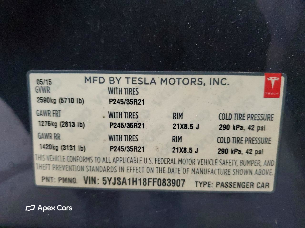 Tesla Model S 2015