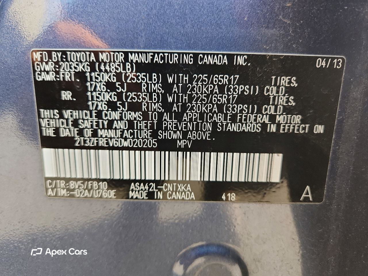 Toyota RAV 4 2013