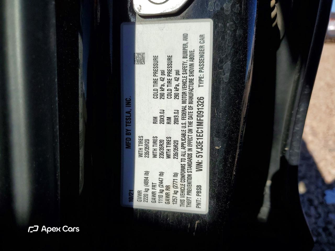 Tesla Model 3 2021