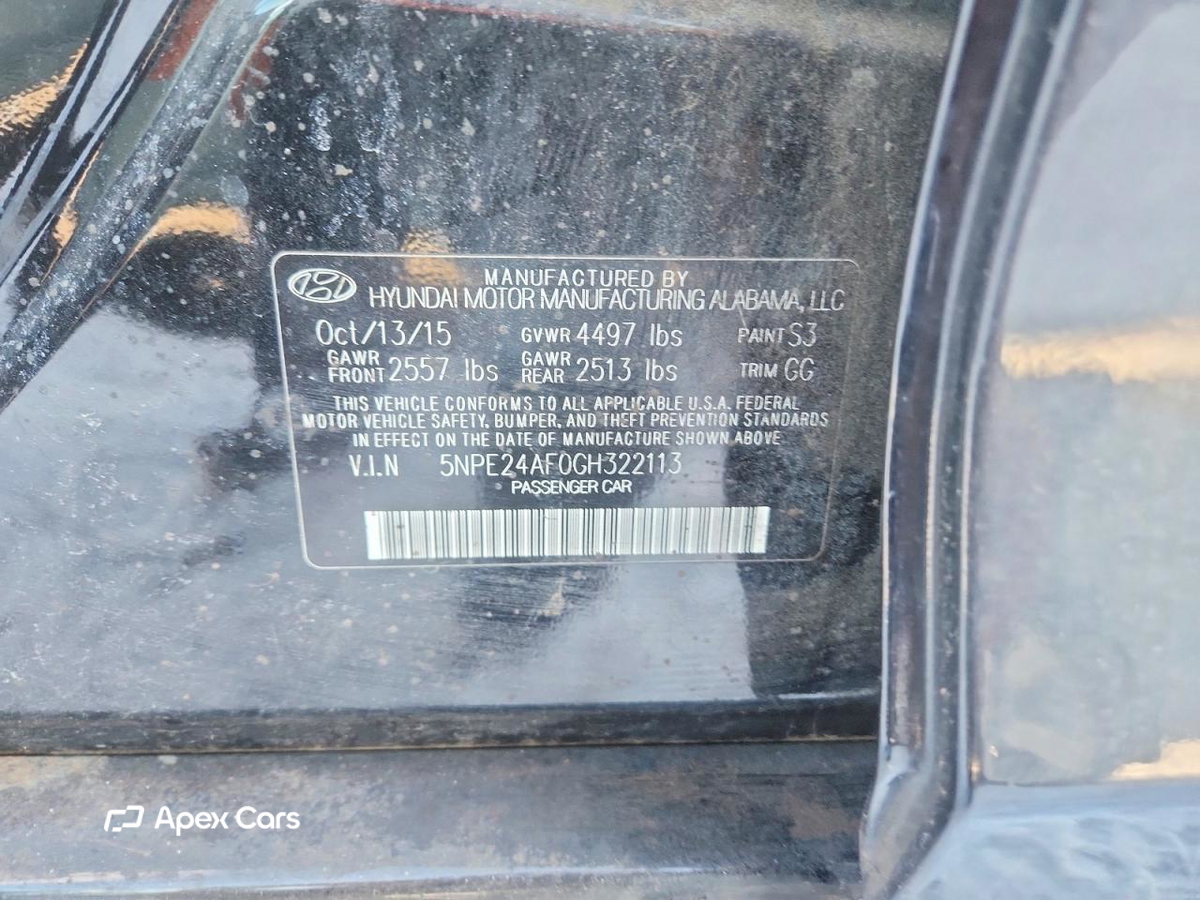 Hyundai Sonata 2016