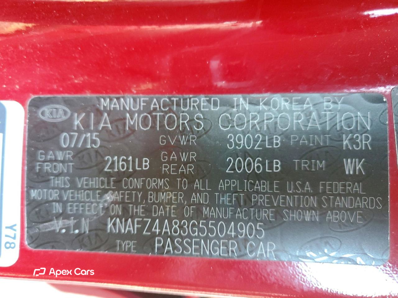 Kia Forte 2016