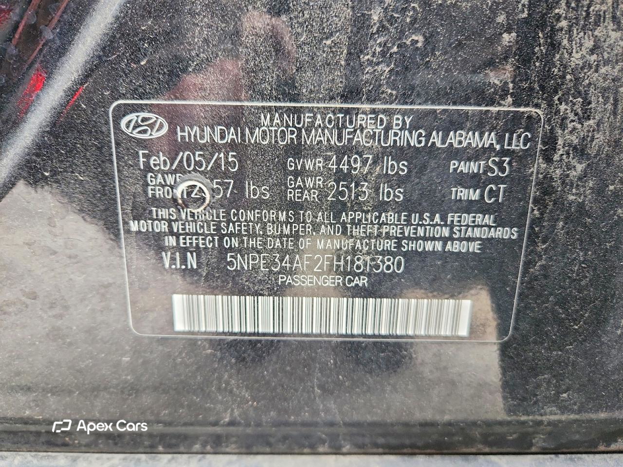 Hyundai Sonata 2015