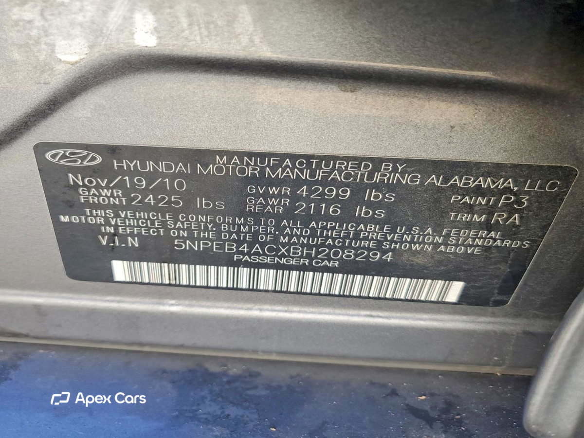 Hyundai Sonata 2011