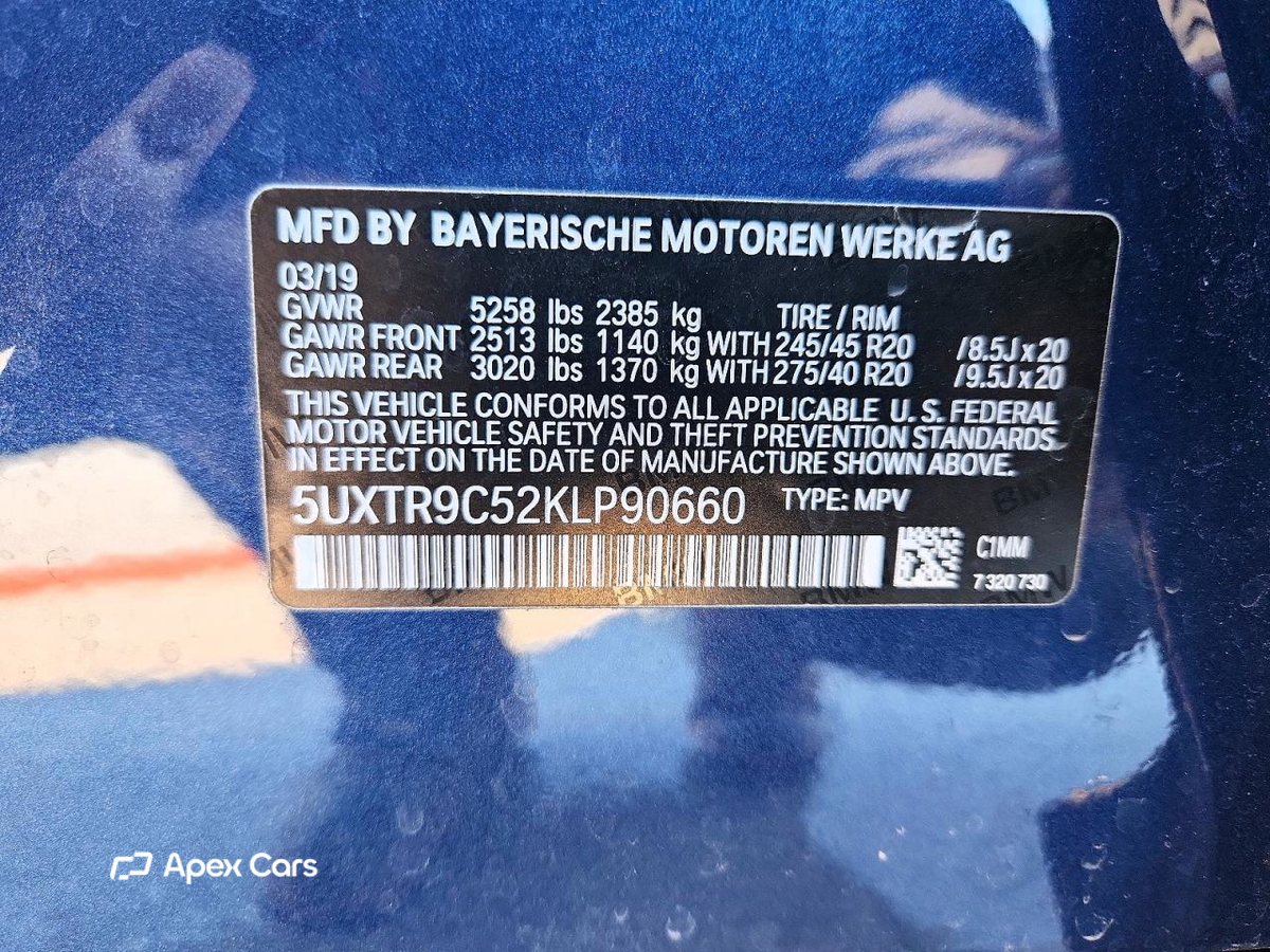 BMW X3 2019