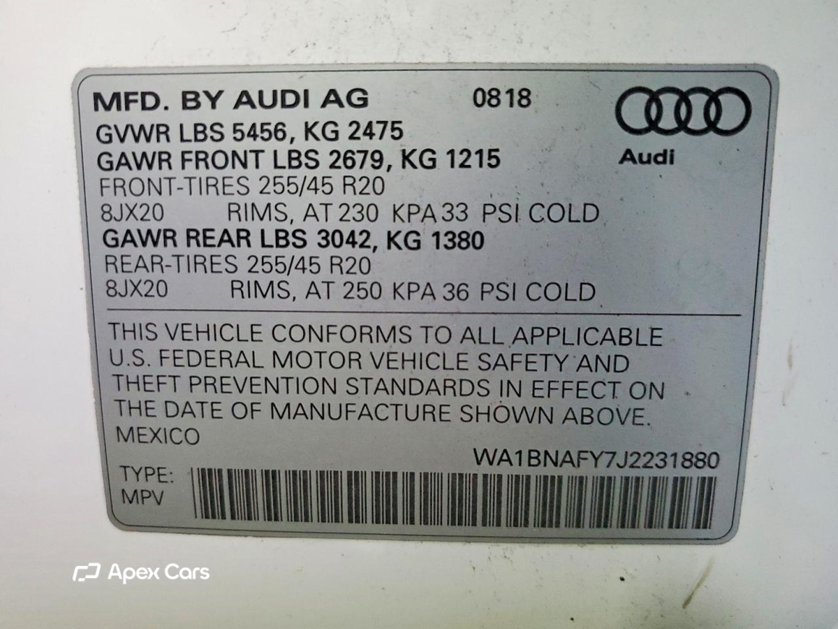 Audi Q5 2018