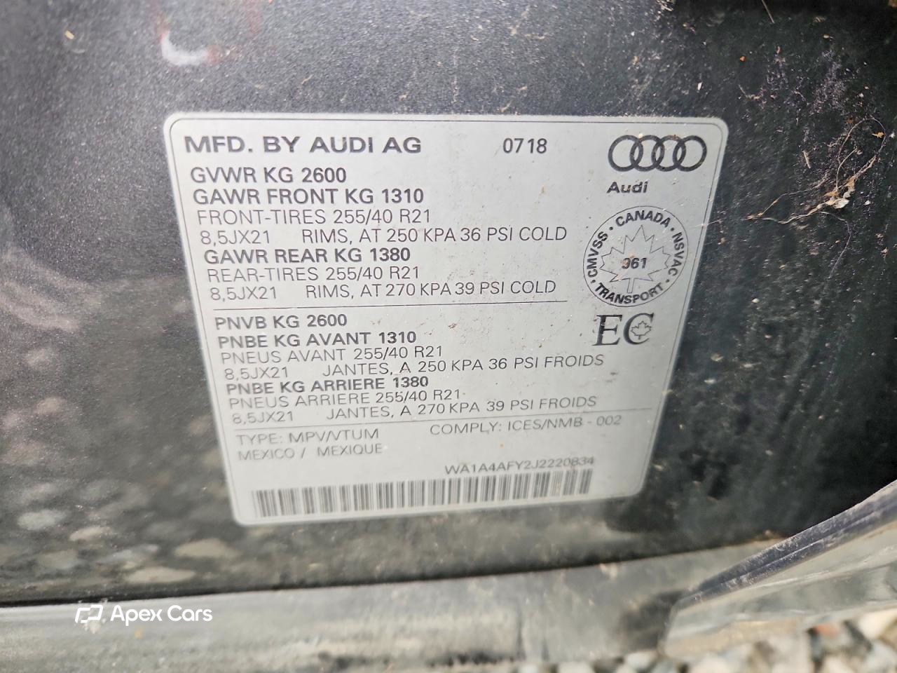 Audi Q5 2018