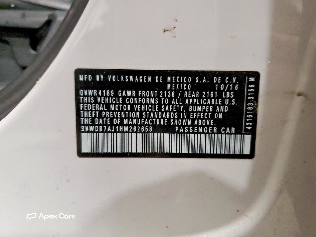 Volkswagen Jetta 2017