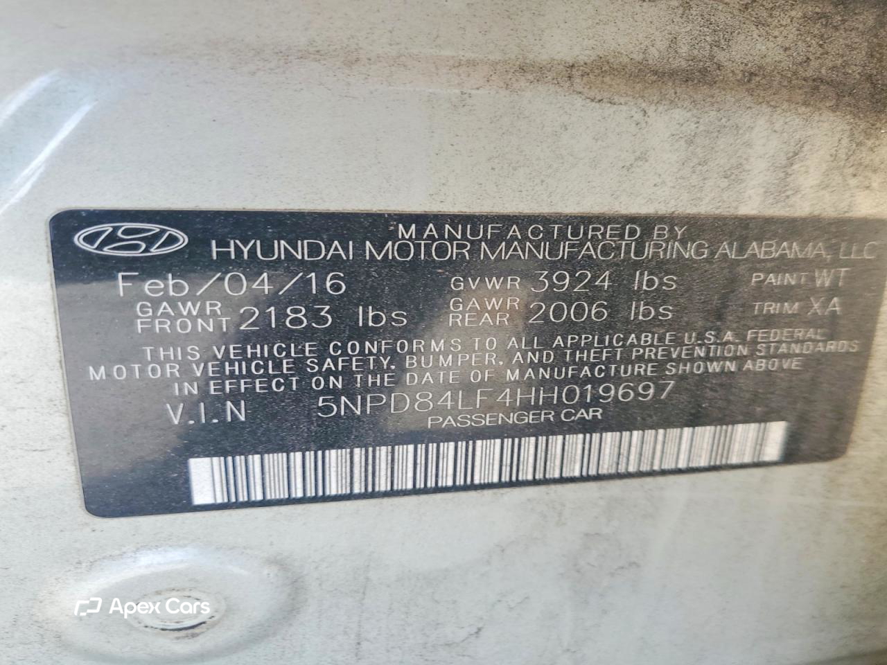 Hyundai Elantra 2017