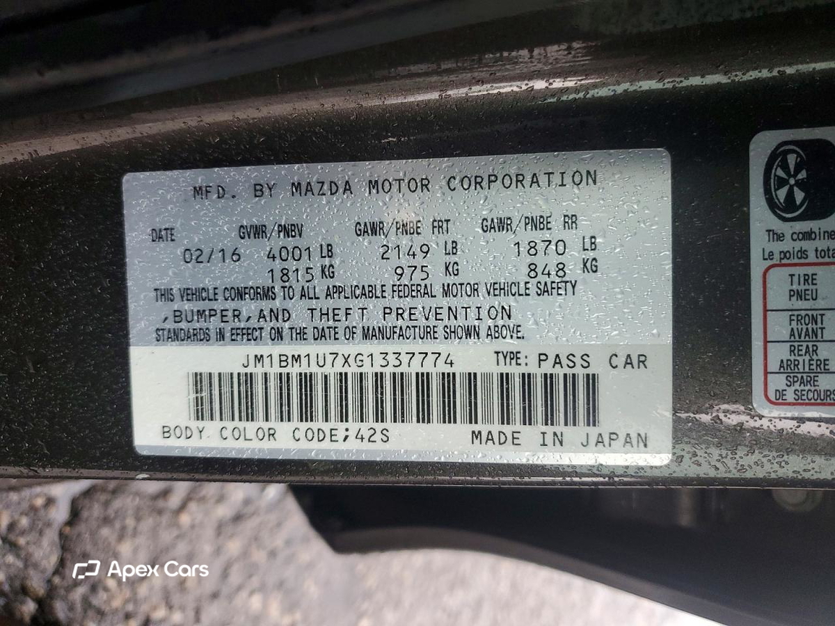 Mazda 3 2016
