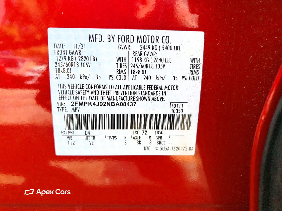 Ford Edge 2022
