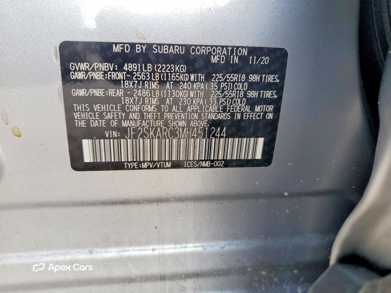 Subaru Forester 2021