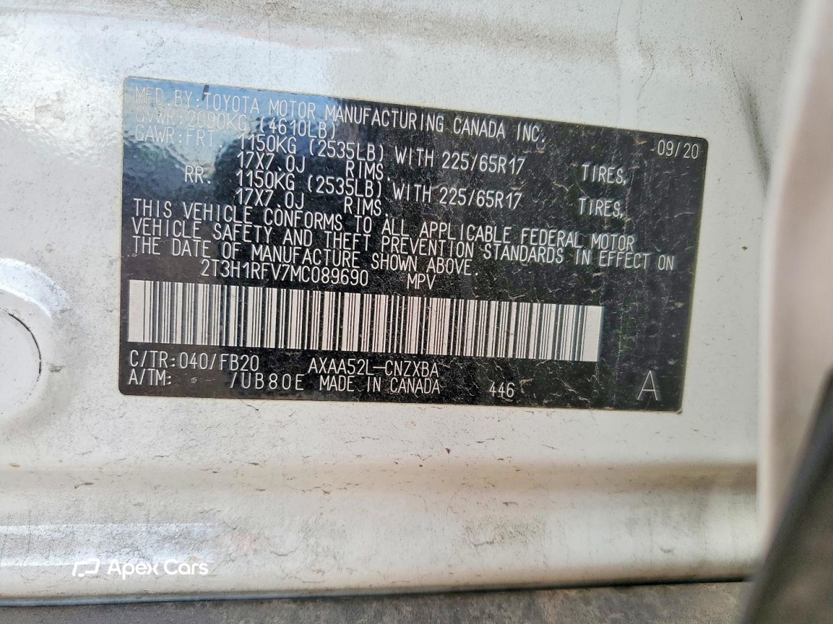 Toyota RAV 4 2021