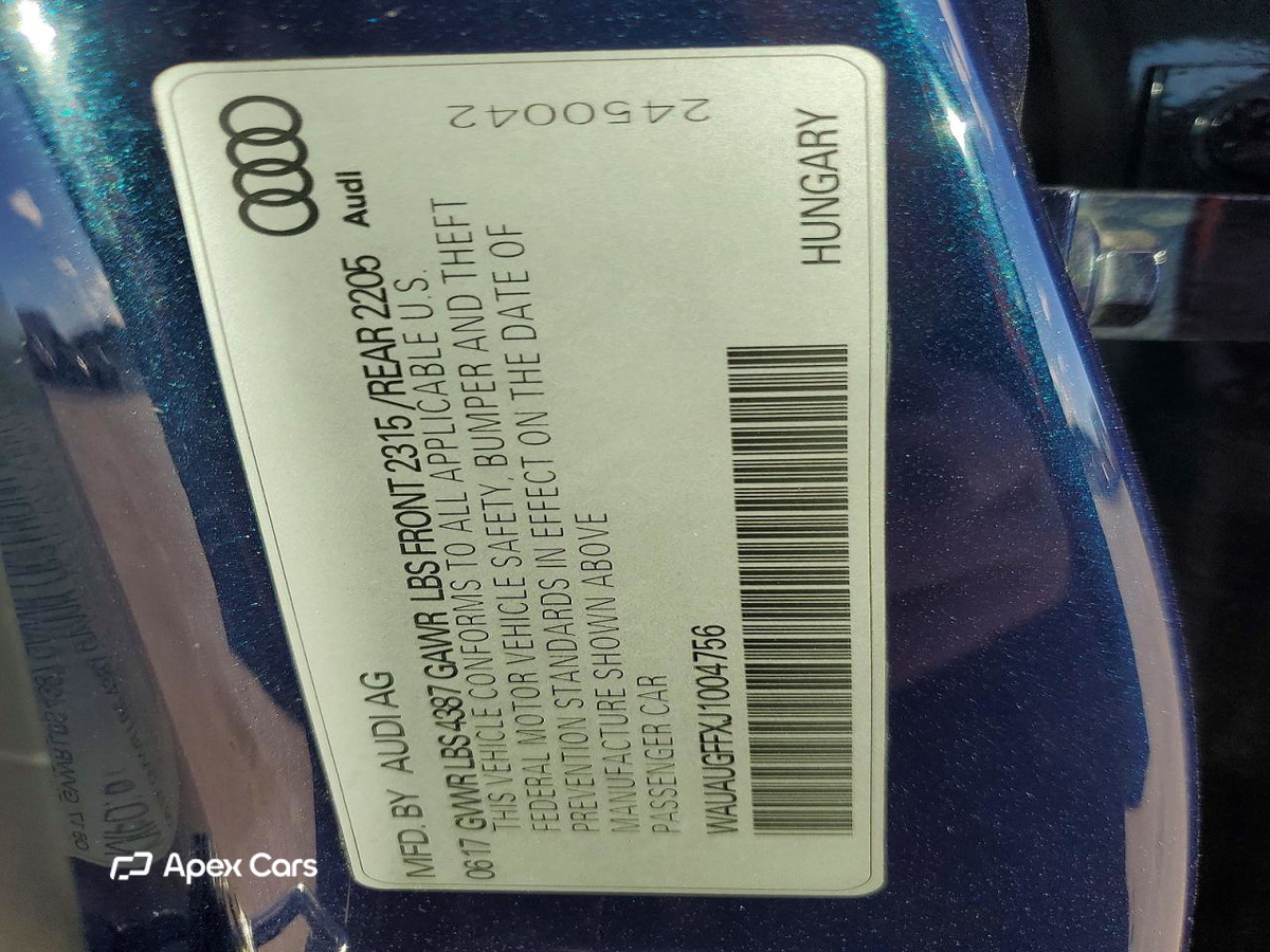 Audi A3 2018