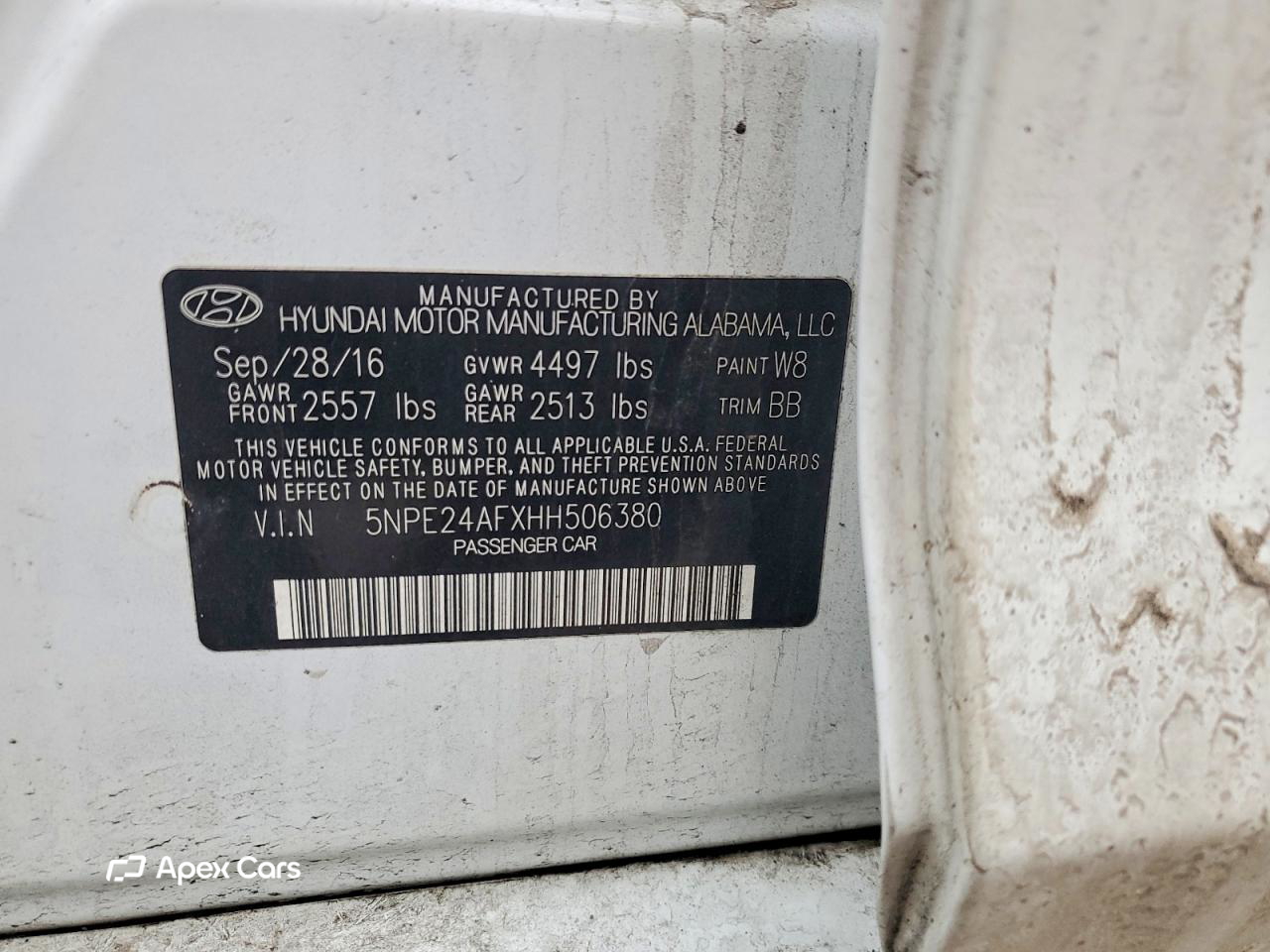 Hyundai Sonata 2017