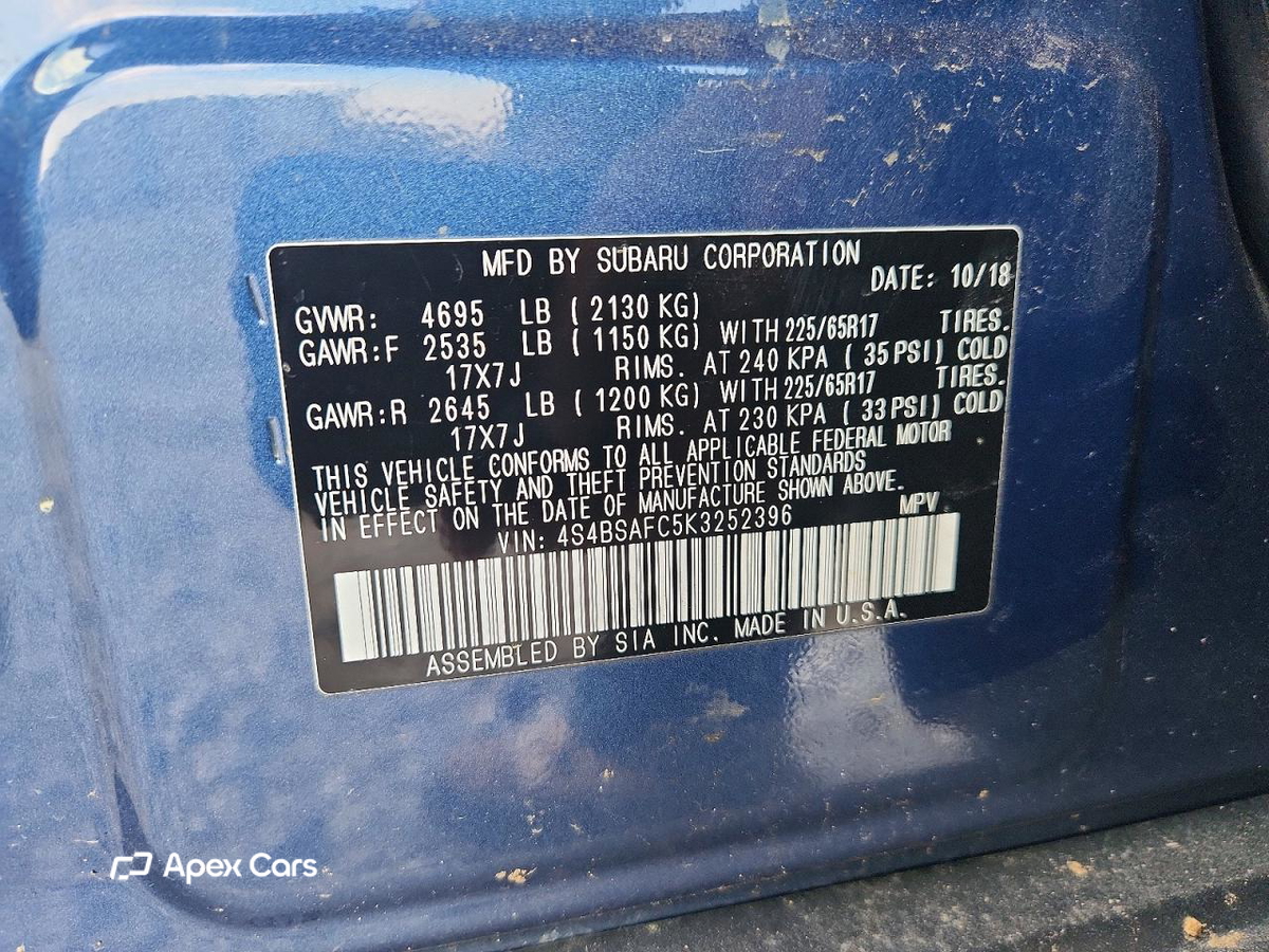 Subaru Outback 2019
