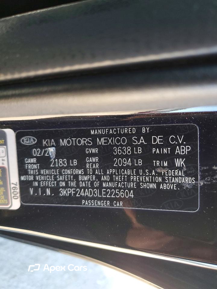 Kia Forte 2020