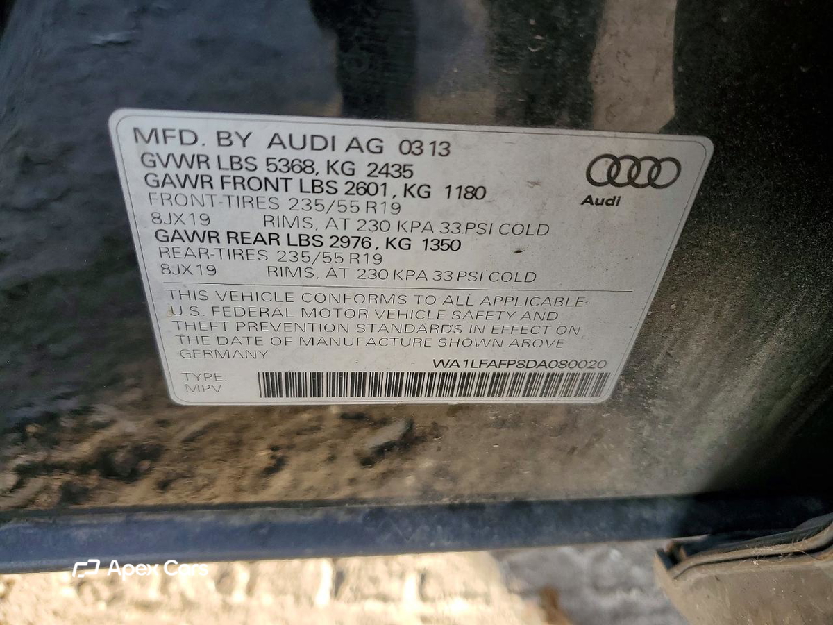 Audi Q5 2013