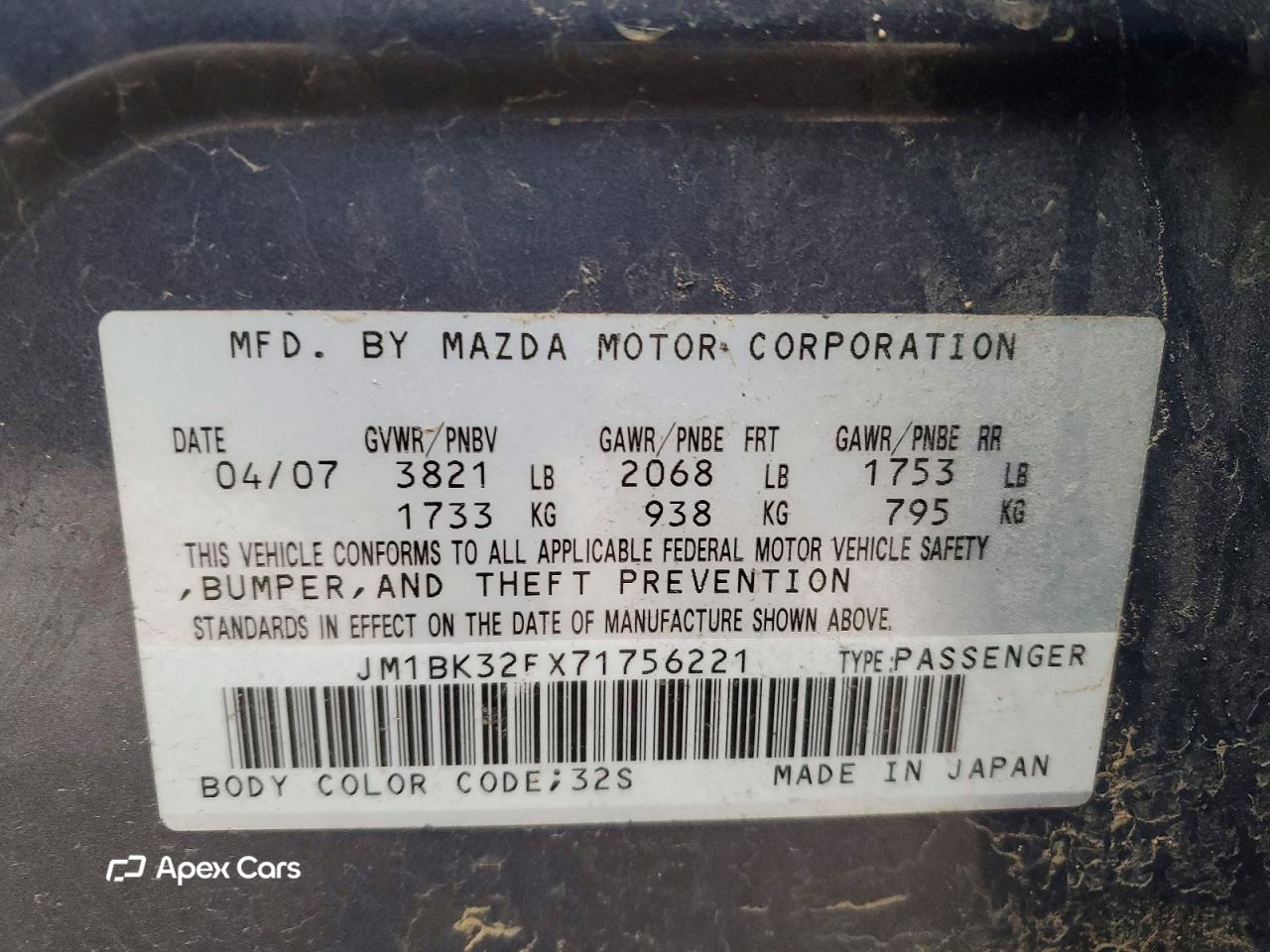 Mazda 3 2007