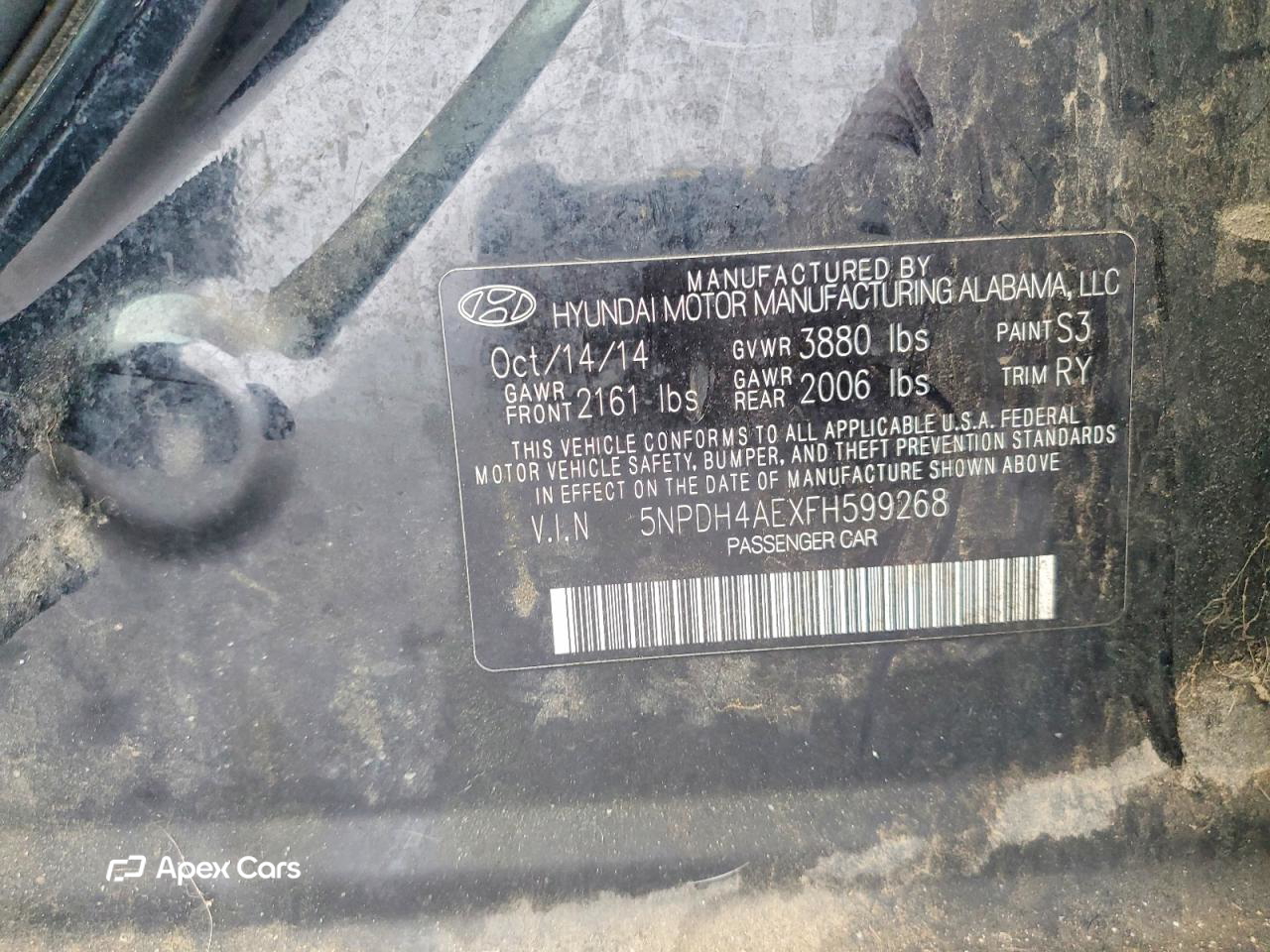 Hyundai Elantra 2015