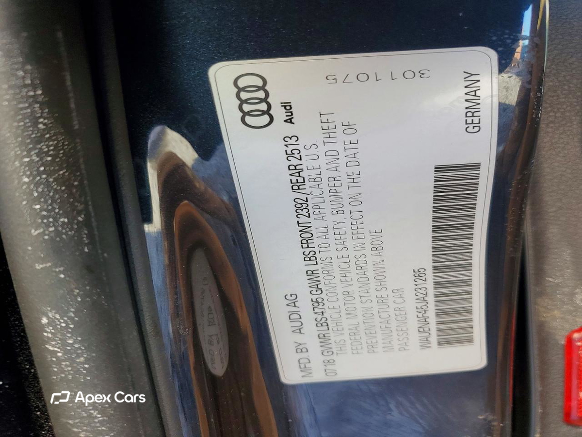Audi A4 2018