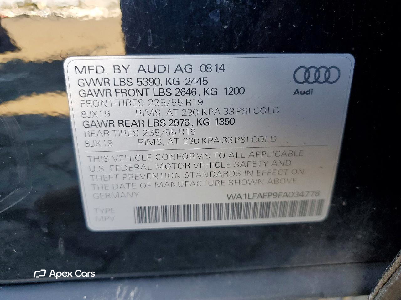 Audi Q5 2015