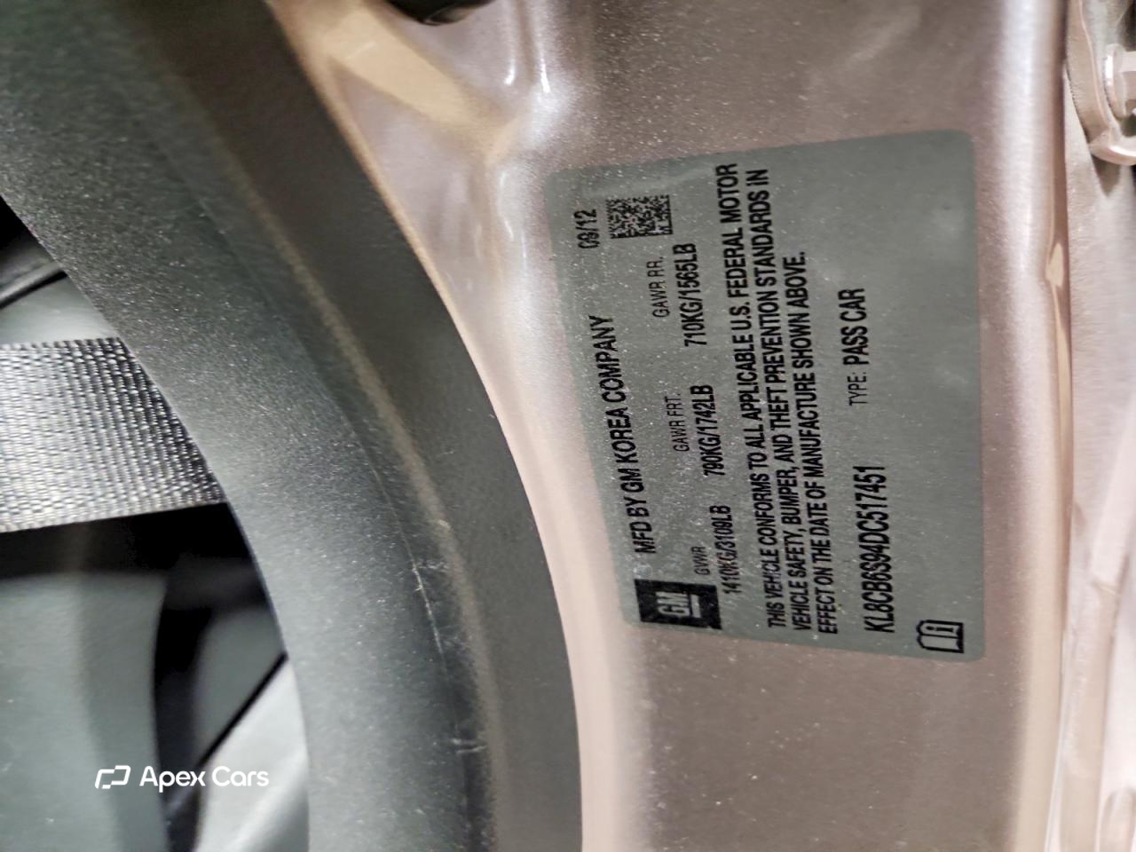 Chevrolet Spark 2013
