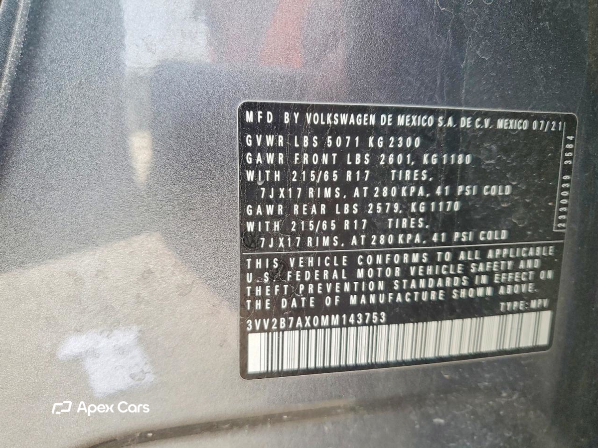 Volkswagen Tiguan 2021