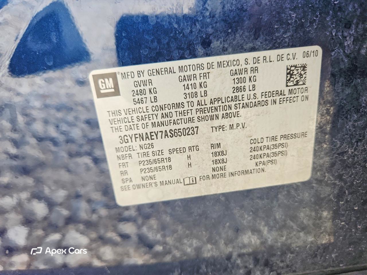 Cadillac SRX 2010