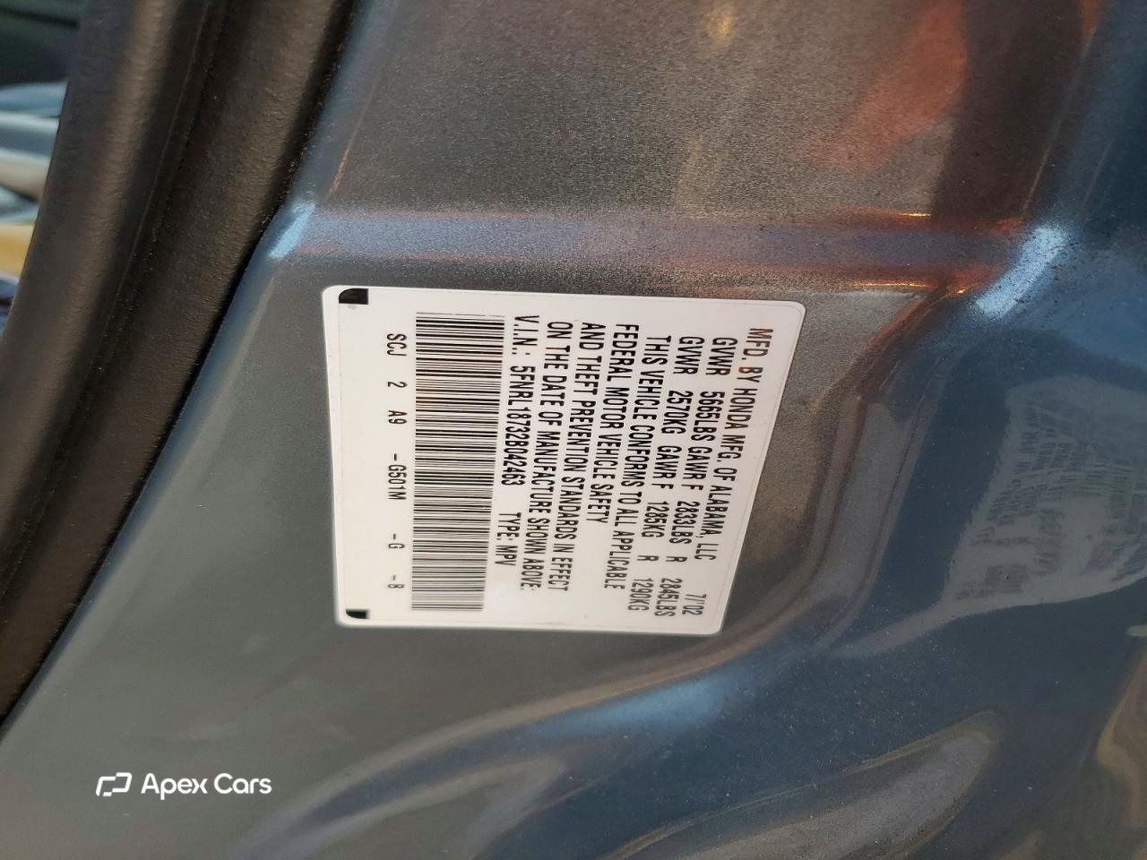 Honda Odyssey 2002