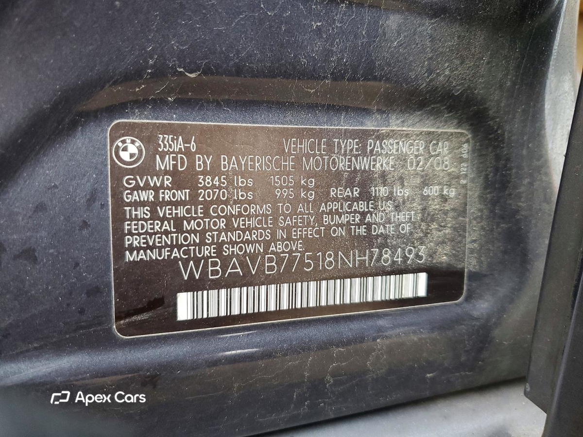 BMW Series 3 2008