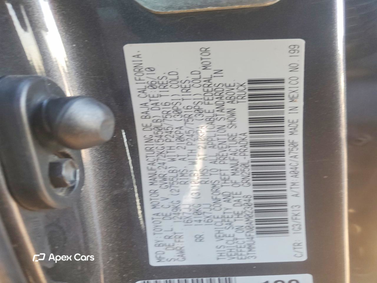 Toyota Tacoma 2010
