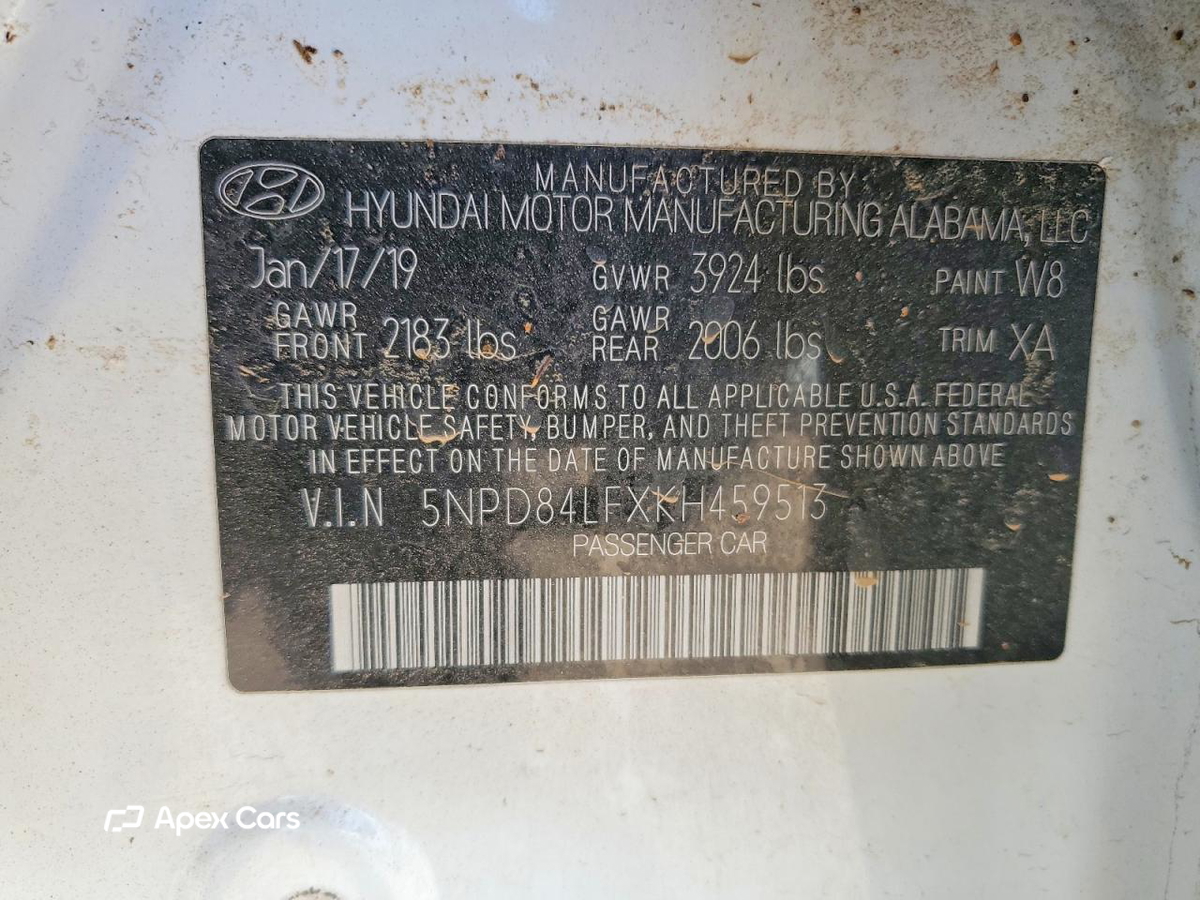 Hyundai Elantra 2019