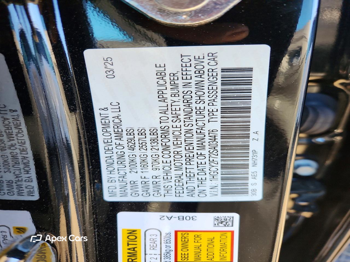 Honda Accord 2025