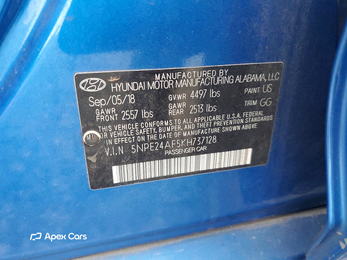 Hyundai Sonata 2019