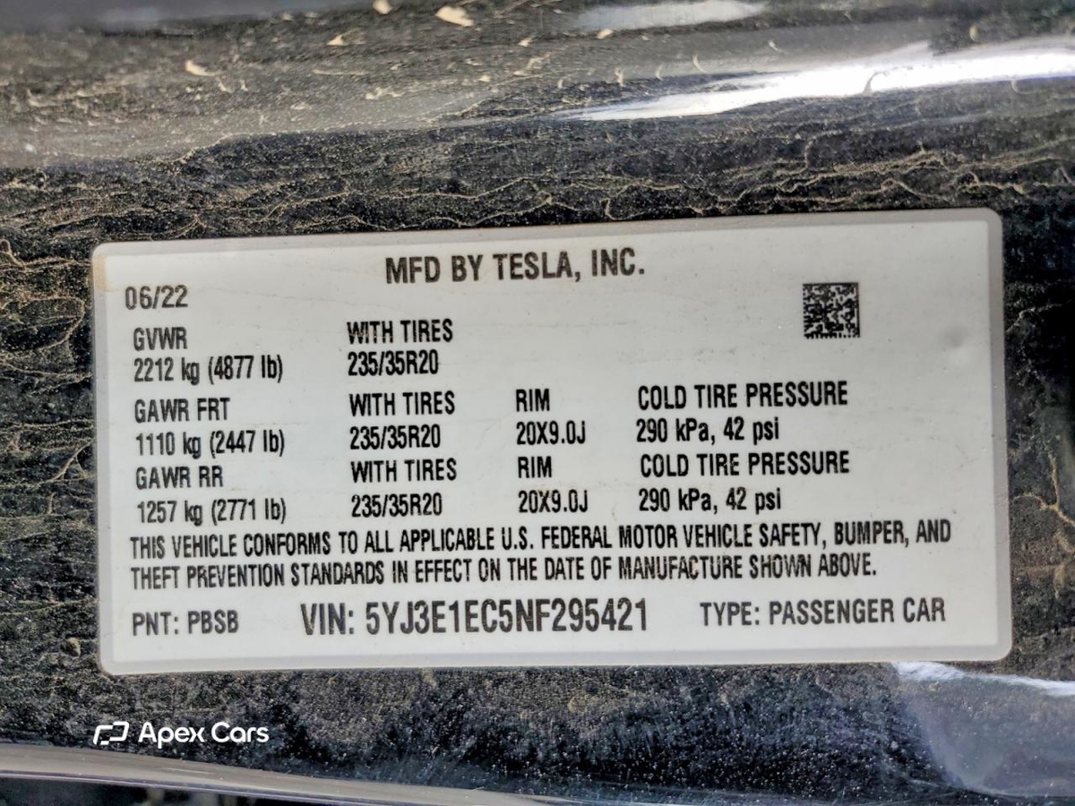 Tesla Model 3 2022