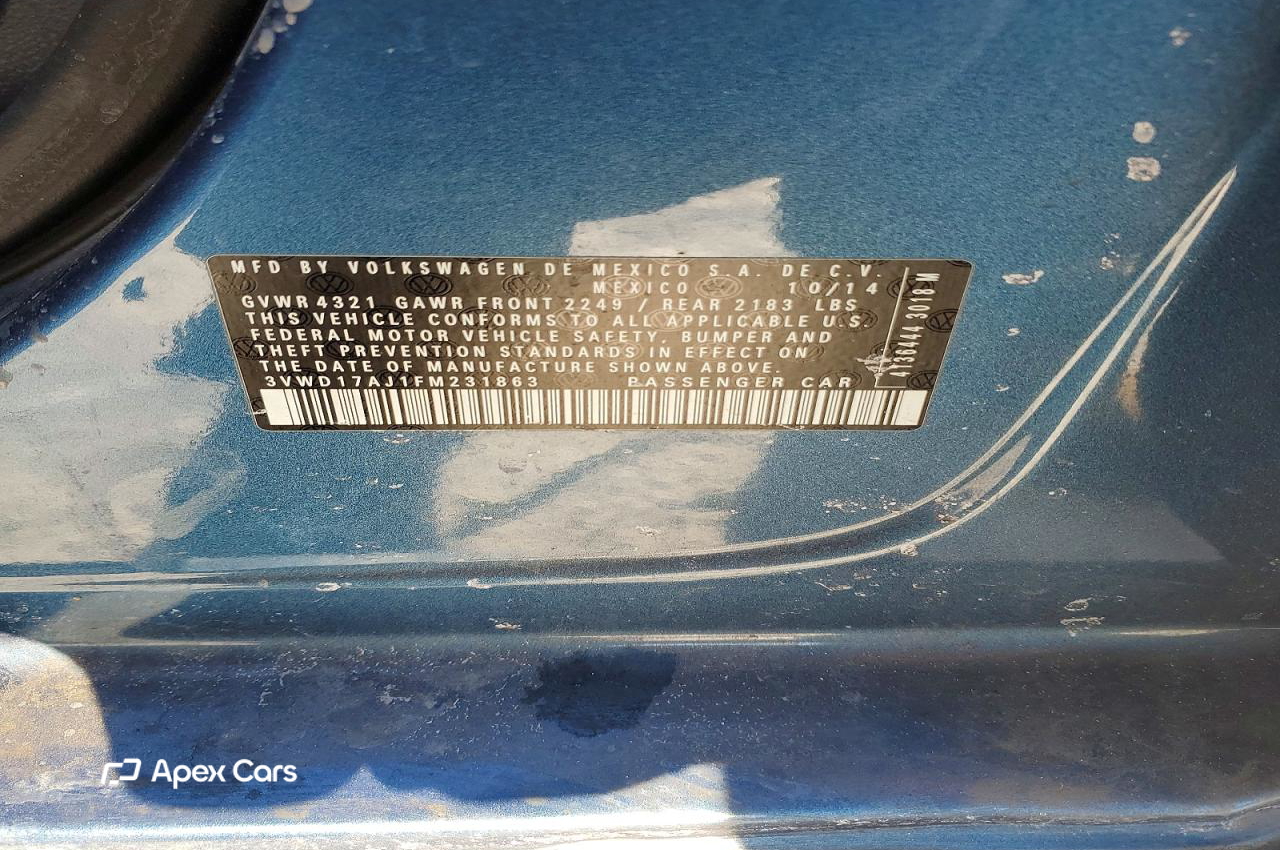 Volkswagen Jetta 2015