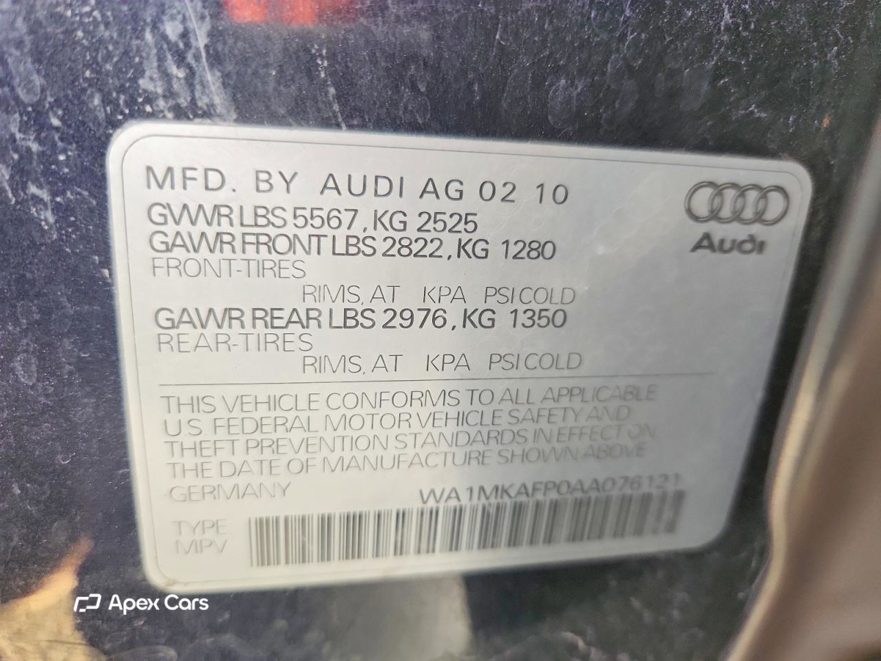 Audi Q5 2010