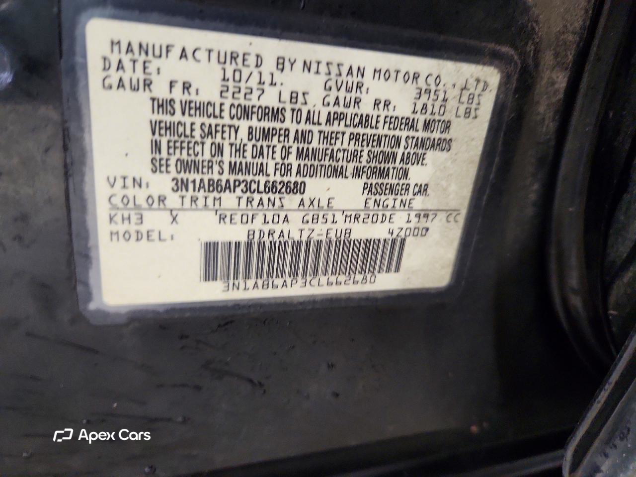 Nissan Sentra 2012
