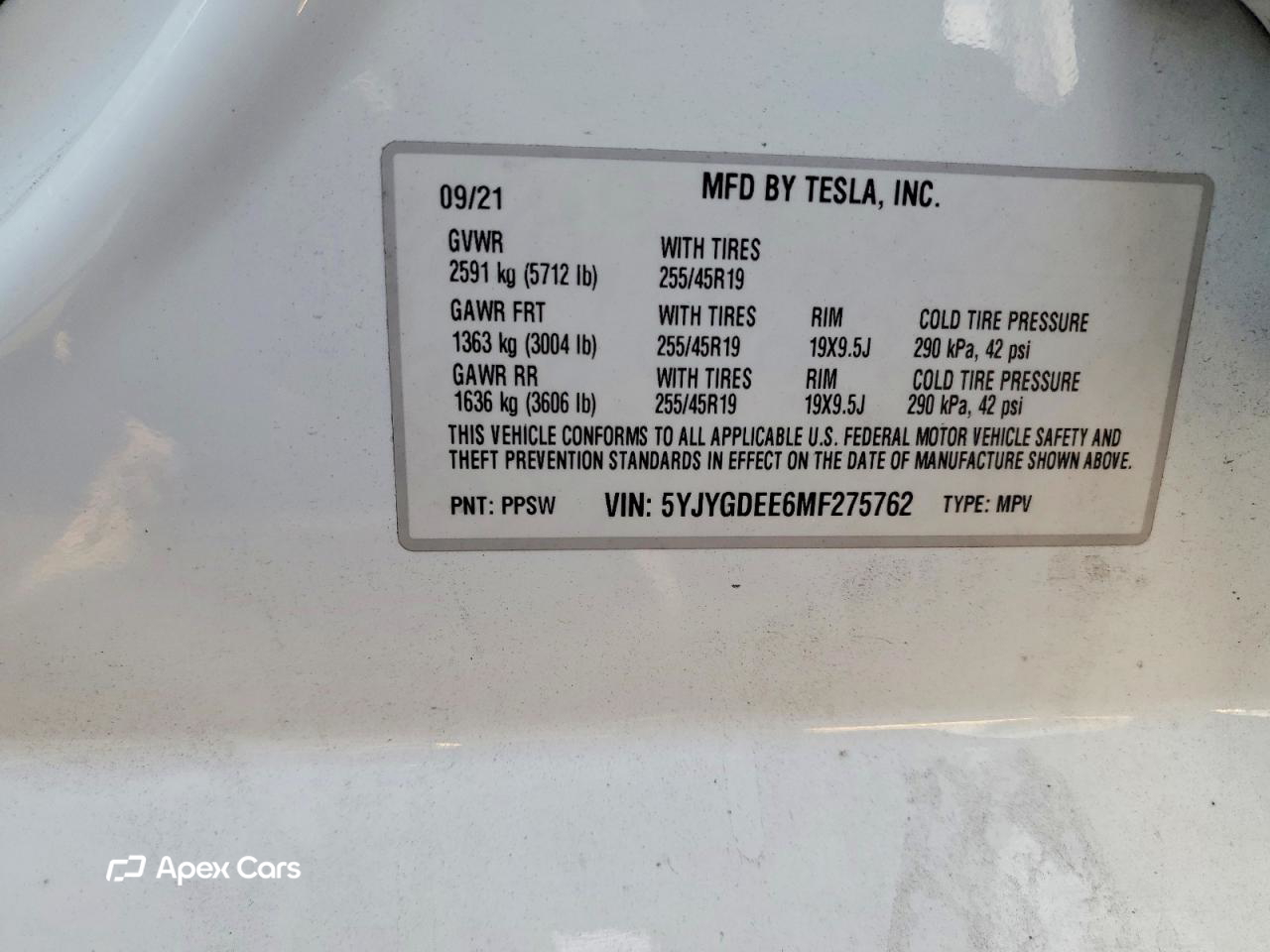 Tesla Model Y 2021
