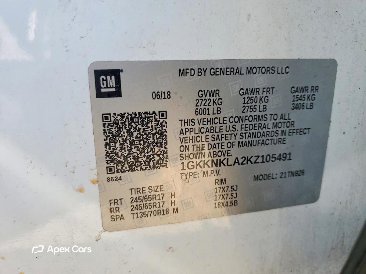GMC Acadia 2019