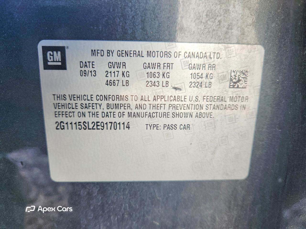 Chevrolet Impala 2014