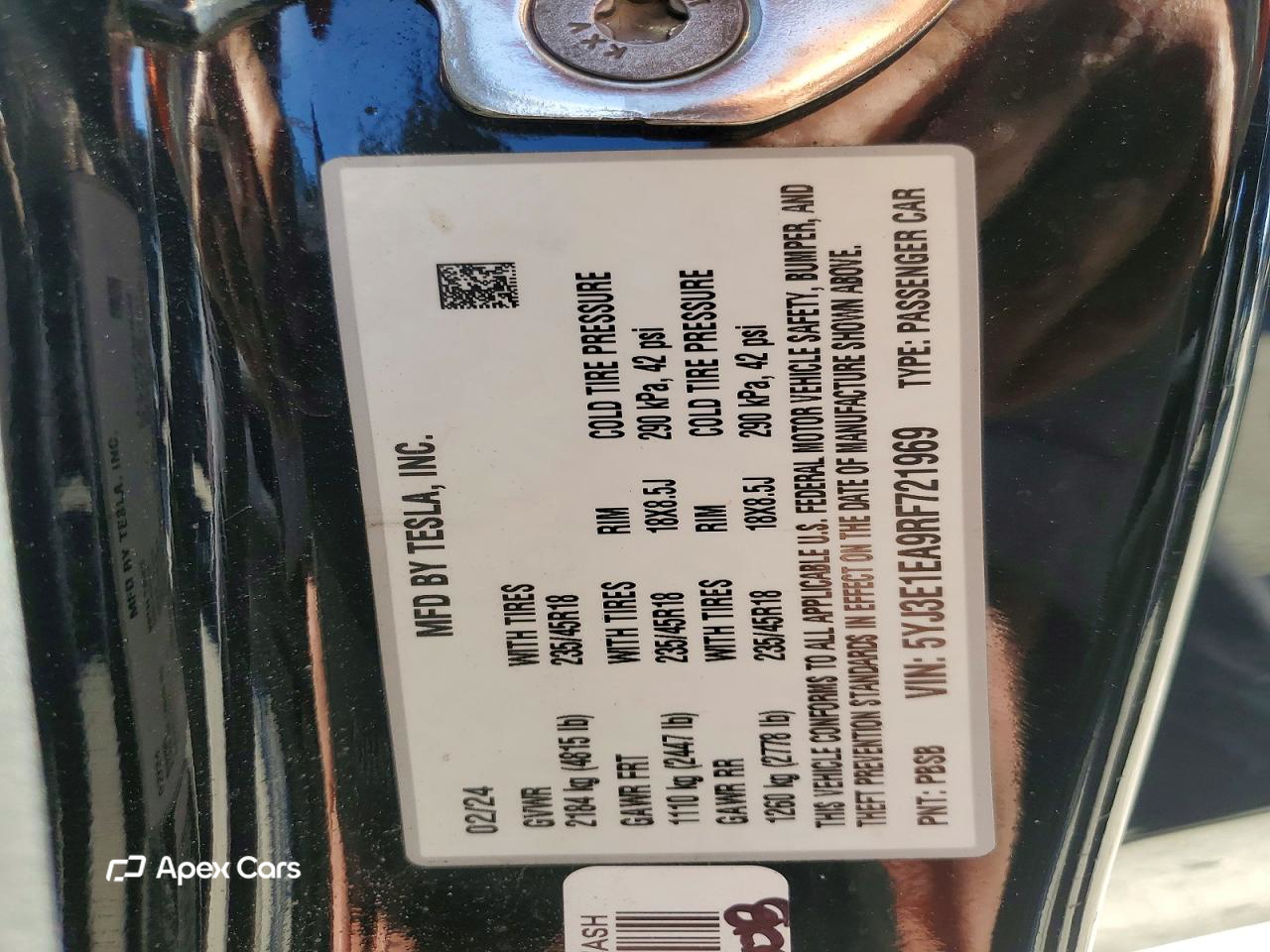 Tesla Model 3 2024