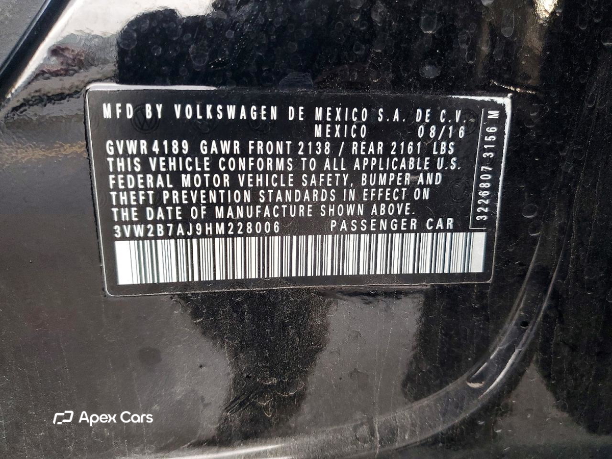 Volkswagen Jetta 2017