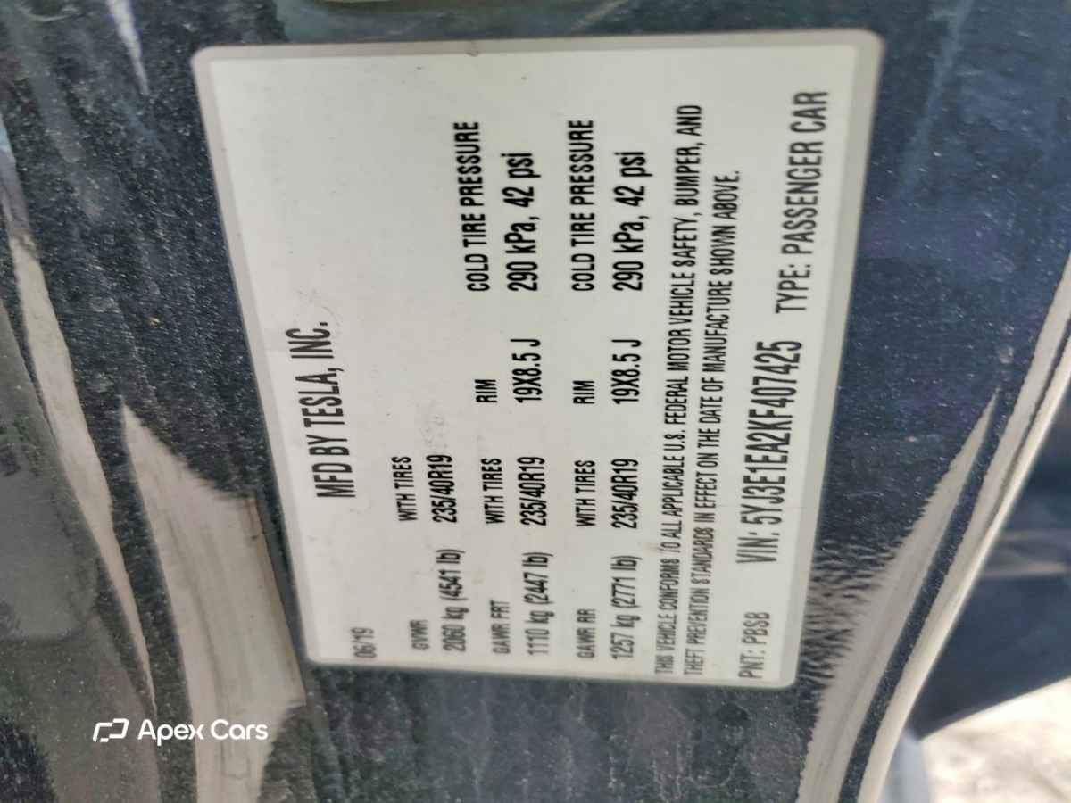 Tesla Model 3 2019