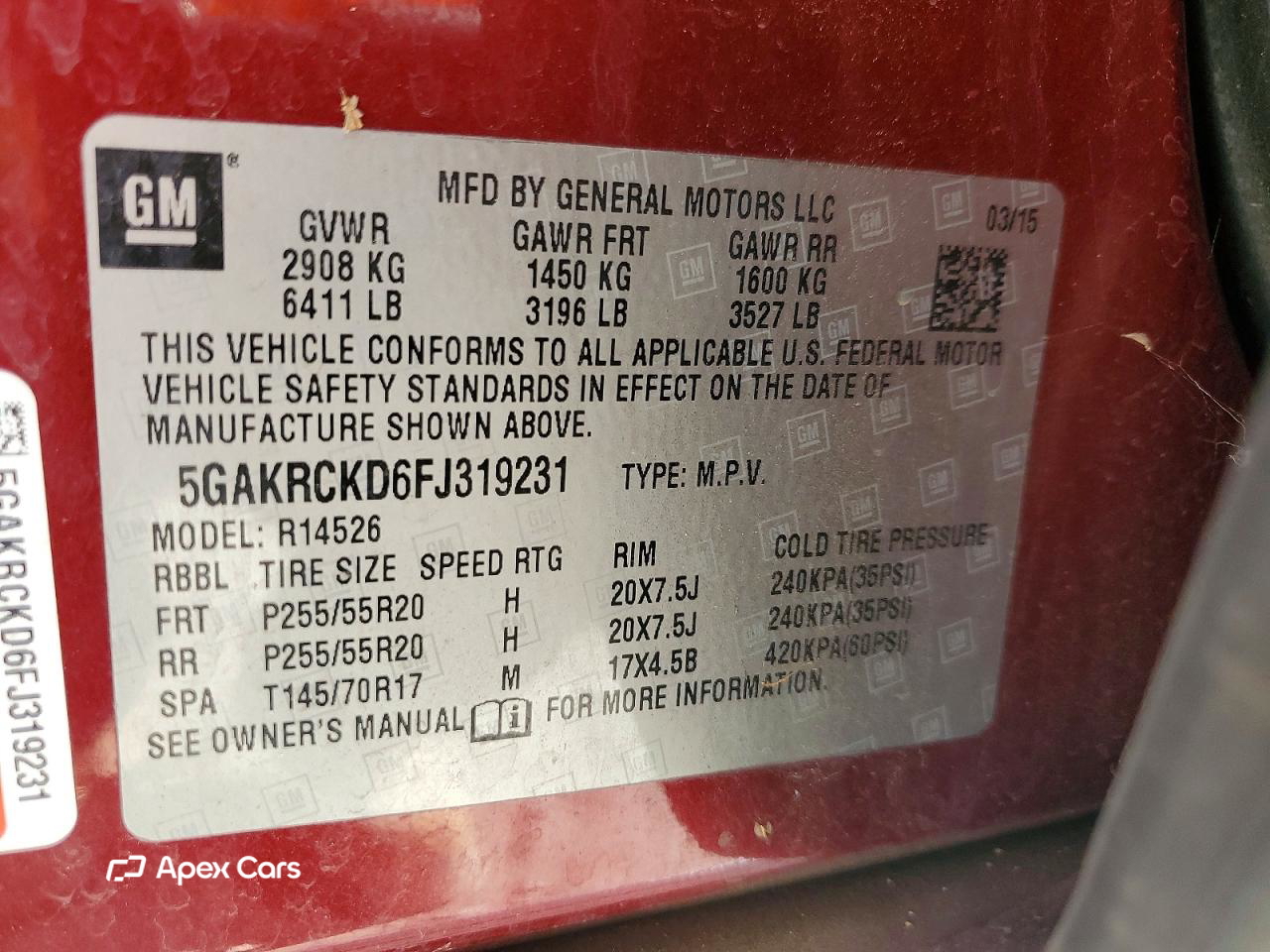 Buick Enclave 2015